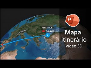 Como fazer mapa interativo de itinerário no PowerPoint | Tutorial mult dev