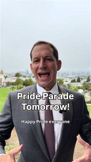 San Francisco’s Pride Parade is tomorrow, Sunday June 28! Starting at 10:30 am, the parade will proceed down Market Street from Embarcadero Plaza to Civic Center Plaza, where there will be a free festival. I can’t wait to celebrate one of San Francisco’s most iconic and joyful events with you all. I want to ensure everyone that safety remains my first priority throughout this weekend’s Pride events. Volunteers, city workers, and law enforcement officers will be across the city to make sure that 