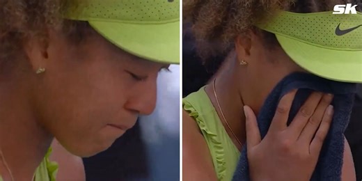WATCH: Naomi Osaka breaks down in tears as she defeats Jelena Ostapenko in US Open 2024 1R to score 1st top 10 win in 4 years