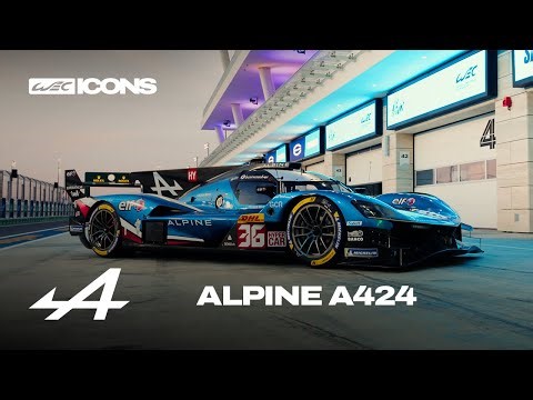 Meet The A424 Hypercar 🇫🇷 Alpine's Newest Endurance Masterpiece I WEC ICONS