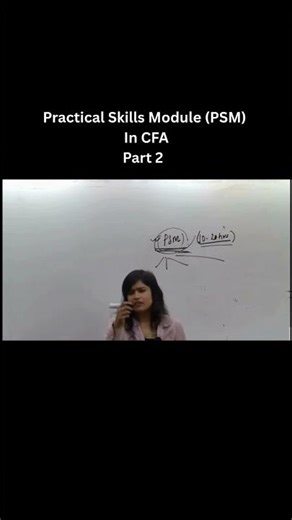 Practical Skills Module(PSM)in CFA Part 2. #trendingshorts#viral #cfa #coursedetails #balajieducare