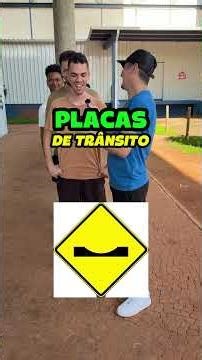 Placas de Trânsito