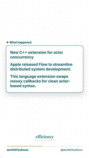Why Apple Just Open Sourced Flow for C++ Developers #foundationdb #apple #opensource