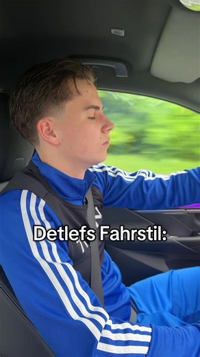Detlefs Fahrstil: entspannter Autofahrer mit Humor