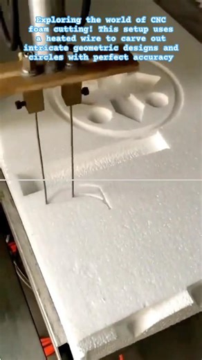 Precision CNC Foam Carving in Action #cncowners #foamcarving #engineering #fabrication #design