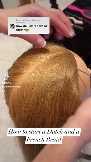 I’ve had so many requests for videos showing how to start a Dutch and French braid - hope this helps 💖 SAVE this post so you can try it at home ...... #schoolhairstyles #trenzastyle #schoolhair #dutchbraid #dutchbraids #braidtutorial #tranças #frenchbraids #hairstylesforgirls #peinados #hairtutorial #hairreels #frenchbraid #hairvideo #girlshairstyles #nagô #braidsforgirls #braidsofinstagram #hairideas #hairtutorial #hairtutorials #braidstyles #braidedhairstyles #braidideas #penteados #peinadosp