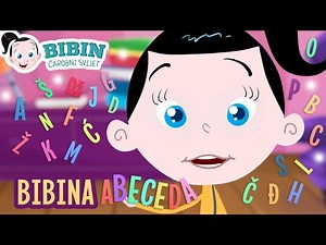 Bibin Čarobni Svijet | Učimo Abecedu! | Bibina Abeceda | Crtani za djecu