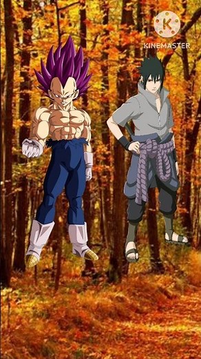 Saske Full Power vs Vegeta Ultra Instinct | Ultimate Anime Showdown | DBZ x Naruto