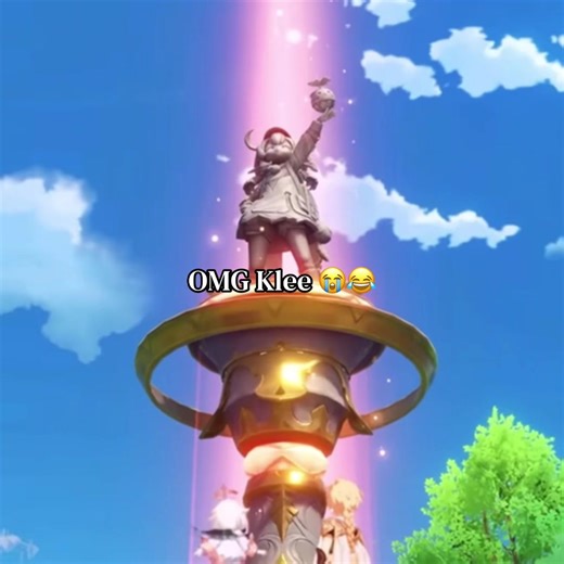 Klee made her own mondstadt 😭 #genshin #genshinimpact #klee #kleegenshinimpact #fyp