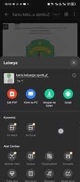 Cara Upload Lampiran PDF menggunakan Cam Scanner