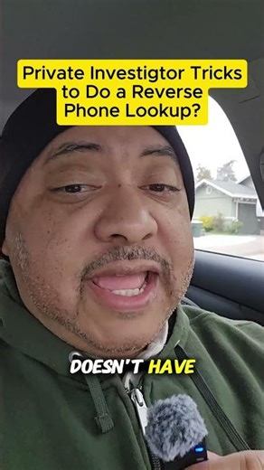 Reverse Phone Lookup - Professional PI Database Tutorial