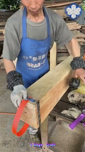 角材が吊り上げ専用に変身！鉄板とスリング取り付けが圧巻📏🔩