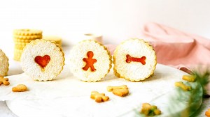 Klasszikus linzer karika recept tejföllel | Annuskám receptek videóval