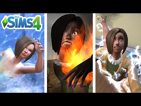 Sims 4: ALL Base Game DEATHS (2023)