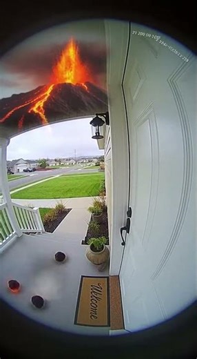 Baby Bunny vs Volcanic Eruption