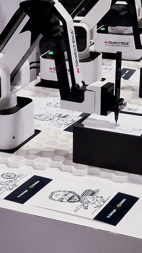 2.2K views · 23 reactions | SketchBot ~ A Robot that can Sketch You from Your Photo ~ But is this Really Sketching or Printing?? Do you Prefer a Human Sketch Artist or Sketch Robot? #robot #sketch #technology #art #drawing | Art of Solomon W. Jagwe | Facebook