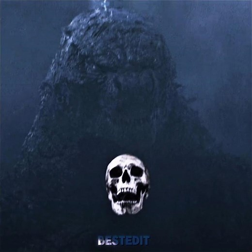 Godzilla got angry 💀 #godzilla #edit