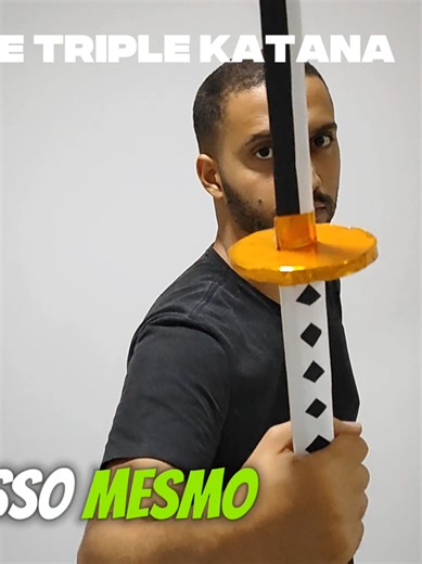 COMO FAZER A TRUE TRIPLE KATANA DO BLOX FRUITS DE PAPEL CHEGANDO 🤯 SIM EU SEI QUE AS KATANAS SÃO DO ZORO 🫴❤️ HOW TO MAKE BLOX FRUITS TRUE TRIPLE KATANA OUT OF PAPER COMING 👀 YEAH I KNOW THOSE ARE ZORO KATANAS 🫴❤️ #roblox #bloxfruits #fy #truetriplekatana #zoro