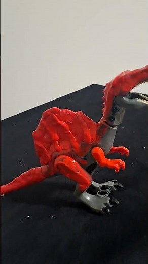 lego moc spinosaurus custom jurassic world park asset 87 pt 2