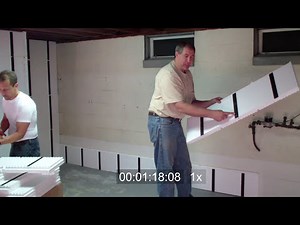 Frame and Insulate a Basement Wall in Under 10 Minutes