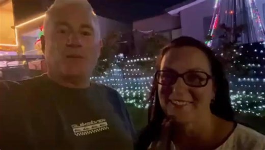 We are here tonight visiting the Christmas displays on Huddy st, it’s great to see that these displays could remain in place for all Canberrans to come and enjoy. It has been a big year for all, and I do hope you get to spend some time with family and friends and recharge those batteries, and of course Santa visits your household. For those who are working through this Christmas period thank you. From our family to yours, Katrina and I would like to wish you a Merry Christmas and exciting new ye