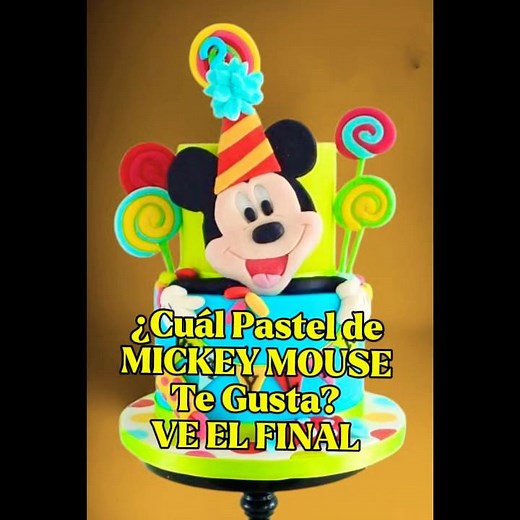 ❤️🖤MICKEY MOUSE🏰 IDEAS DE PASTELES DE MICKEY MOUSE❤️ Mickey Mouse Cake Ideas Compilation