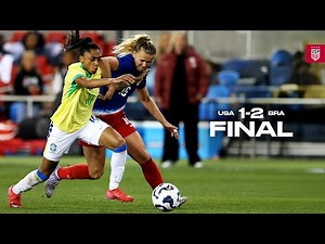USWNT vs. Brazil | Highlights | April 8, 2025