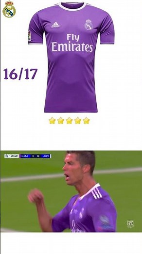 Rating Every Real Madrid away kits #kitrating #football #explorepage #soccer #footballshorts