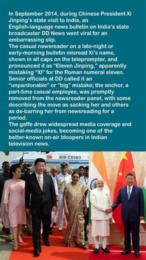 In September 2014, during Chinese President Xi Jinping’s state visit to India