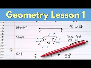 Points, Lines, and Planes - Geometry Lesson 1