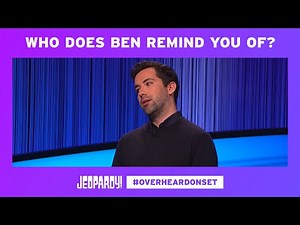 He Hears It All The Time | Overheard on Set | JEOPARDY!