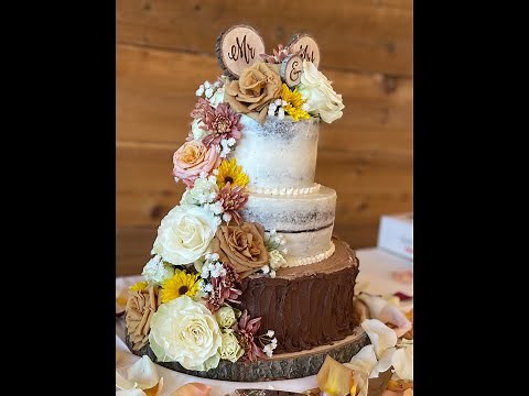 Chocolate Wedding Cake Tutorial