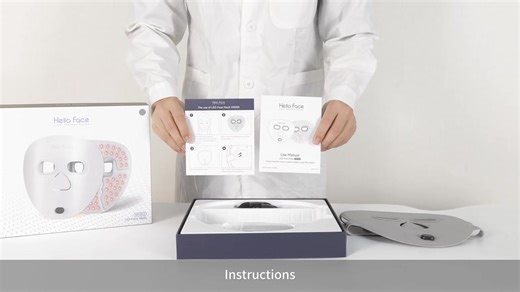 Introducing the Hello Face M500S LED Light Therapy Mask – Your New At-Home Glow Revolution Step into the future of skincare with a device designed to transform your complexion effortlessly. The Hello Face M500S Red & Infrared Pro delivers advanced light-therapy technology straight to your home, giving you spa-level results without the appointments. Powered by hundreds of precisely positioned LED points, this mask works beneath the skin’s surface to help boost radiance, smooth texture, reduce vis