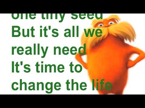 Let it grow Karaoke the Lorax