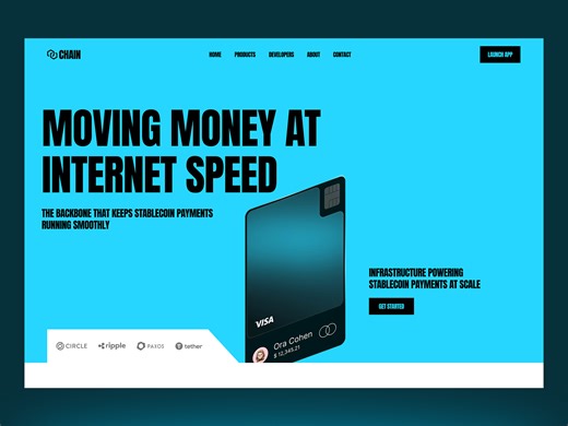 Crypto & Blockchain Website Design