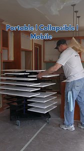 336K views · 874 reactions | Drying freshly painted cabinet doors takes up space—and most setups aren’t built to keep up. Spider Rack is a compact, collapsible cabinet drying rack designed for painters and finishers who need a system that’s easy to move, store, and rely on every day. It’s lightweight, transportable, and tough enough for the job site or the shop. | Spider Rack | Facebook