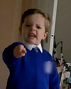 3.7M views · 61K reactions | Throwing it back with this little lad's reaction to being on the naughty list...  | LADbible | Facebook
