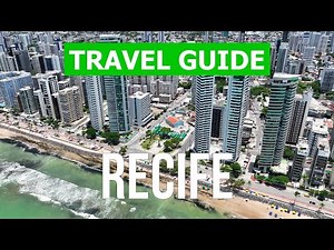 City of Recife in 4k. Brazil, Recife to visit