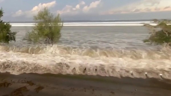 Watch: Tonga volcano erupts undersea, triggering tsunami warning