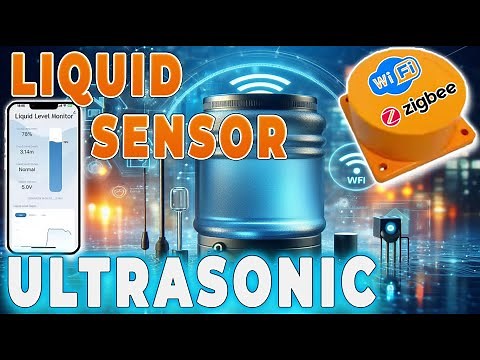 Tuya Ultrasonic Liquid Level Sensor — Control and Automation, Review and Tests