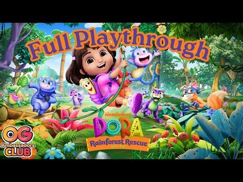 Dora - Rainforest Rescue - Full Playthrough - Lets Play - Xbox Series X #DoraRainforestRescue #ad