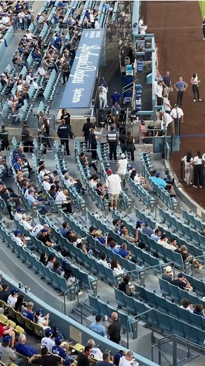 5.6K views · 228 reactions | Ultraman protected Dodger Stadium from an Alien Baltan! The beloved superhero from Japan was at the stadium thanks to a partnership between the Dodgers and Tsuburaya Productions for a special event. #Ultraman #Dodgers #DodgerStadium | Dodger Blue | Facebook