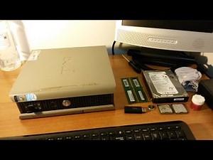 How to - DELL OptiPlex GX620 USFF (ultra small form factor) CPU, RAM and HDD upgrade
