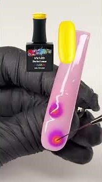 Neon Tie Dye - Vibrant Nail Art How To 🩷✨