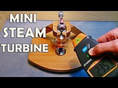 Mini Steam Turbine - Aeolipile