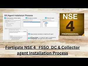 NSE 4 FSSO Collector agent and DC Agent Process