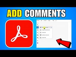 How To Add Comments To A PDF In Adobe Acrobat Pro (2026) (Complete Guide)