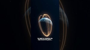 I had no idea how fast light travels! 🌟