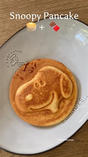 SunniSnoopy on Instagram: "snoopy pancakes + sweet chocolate  =  #snoopypancake #pancake #breakfast #kawaii #cutefood #snoopystyle #snoopys #peanuts #스누피 #スヌーピー #esnupi #snoopymania #snoopyandwoodstock #charliebrown #pancakeday #reelsshorts #fyp #reelsfood #reelscooking"