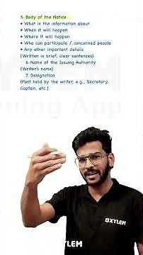 How To Write Notice Format ?